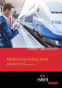 nVent SCHROFF helps railways modernize rolling stock.