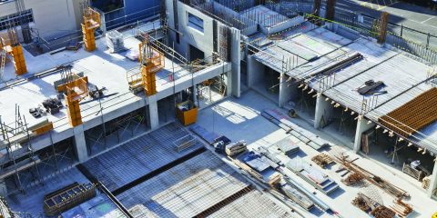 Concrete Construction Site