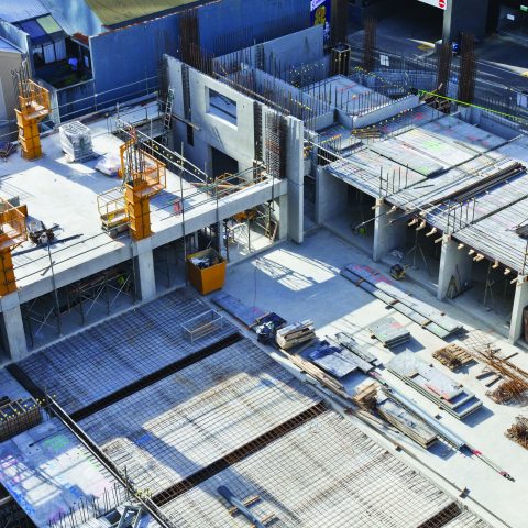 Concrete Construction Site