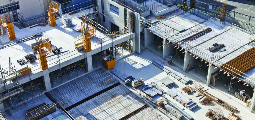 Concrete Construction Site