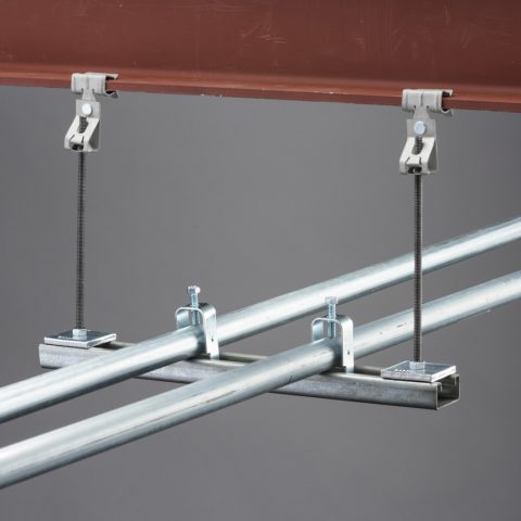 nVent CADDY Rod Lock Spring Steel Rod Hanger to Flange Clip